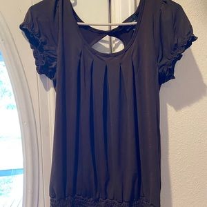 Ruffle Sleeve Dress Shirt